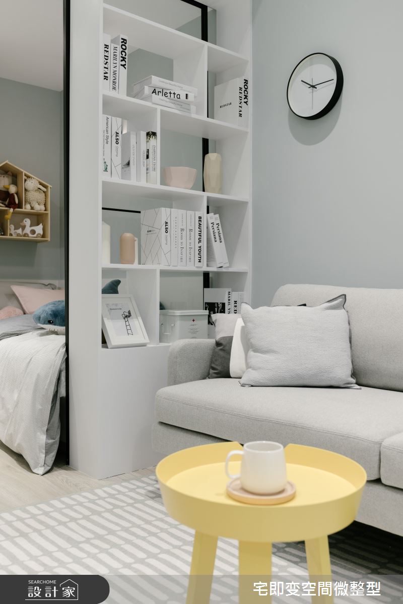 10坪新成屋(5年以下)＿北歐風客廳案例圖片＿宅即變空間微整型＿宅即變_27之11