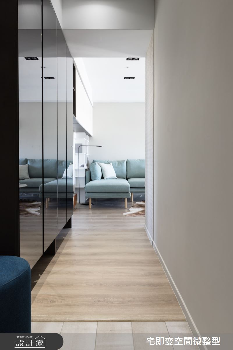 30坪新成屋(5年以下)＿現代風玄關案例圖片＿宅即變空間微整型＿宅即變_30之1