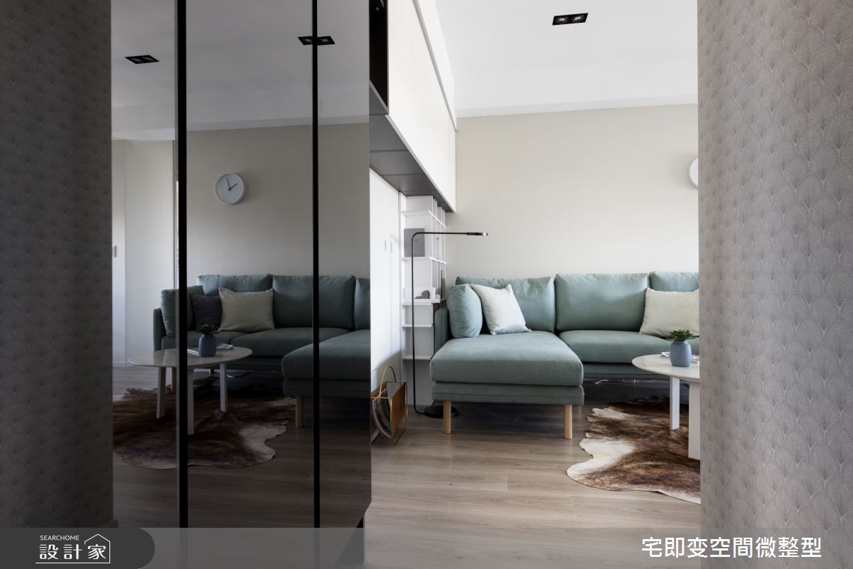 30坪新成屋(5年以下)＿現代風玄關案例圖片＿宅即變空間微整型＿宅即變_30之2