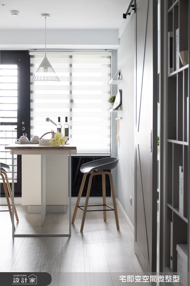 28坪新成屋(5年以下)＿北歐風餐廳案例圖片＿宅即變空間微整型＿宅即變_31之13