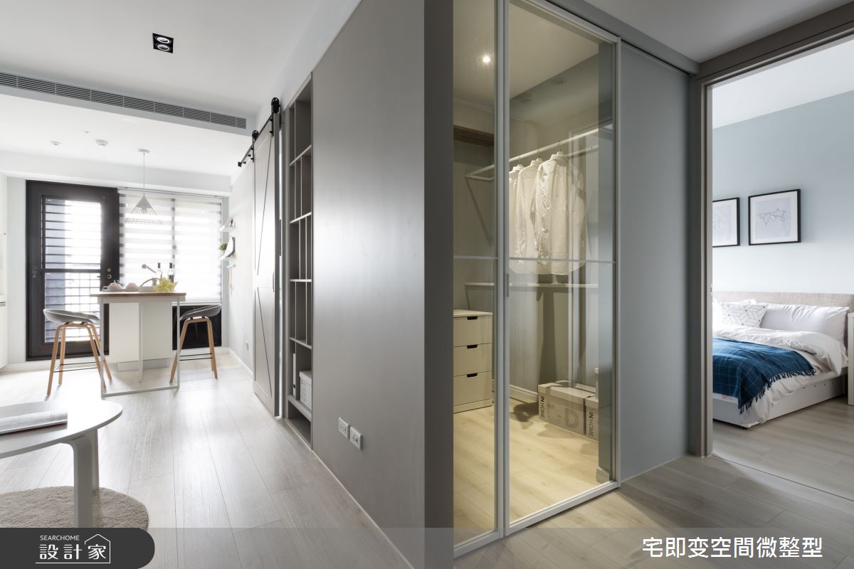 28坪新成屋(5年以下)＿北歐風更衣間案例圖片＿宅即變空間微整型＿宅即變_31之17
