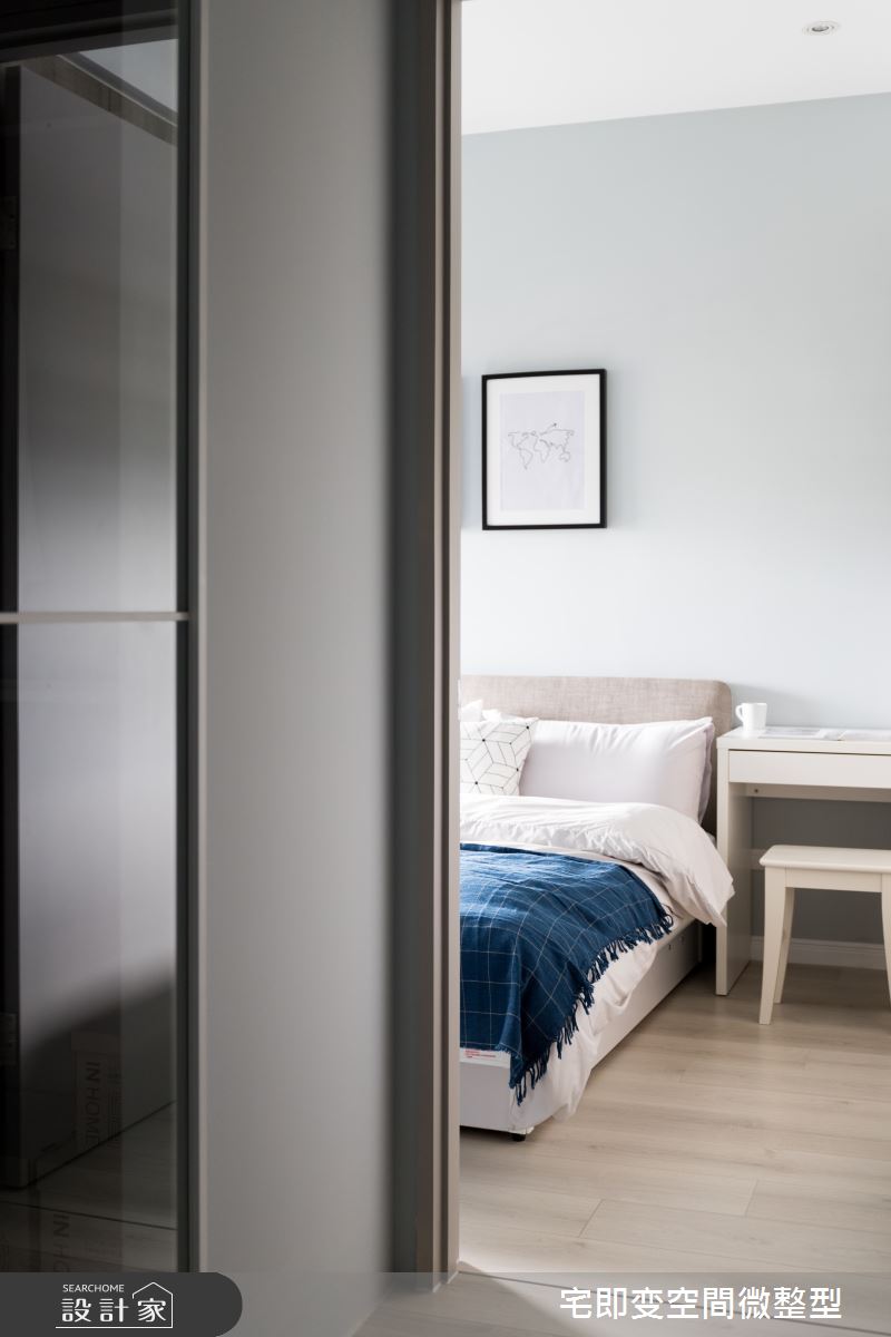 28坪新成屋(5年以下)＿北歐風臥室案例圖片＿宅即變空間微整型＿宅即變_31之19