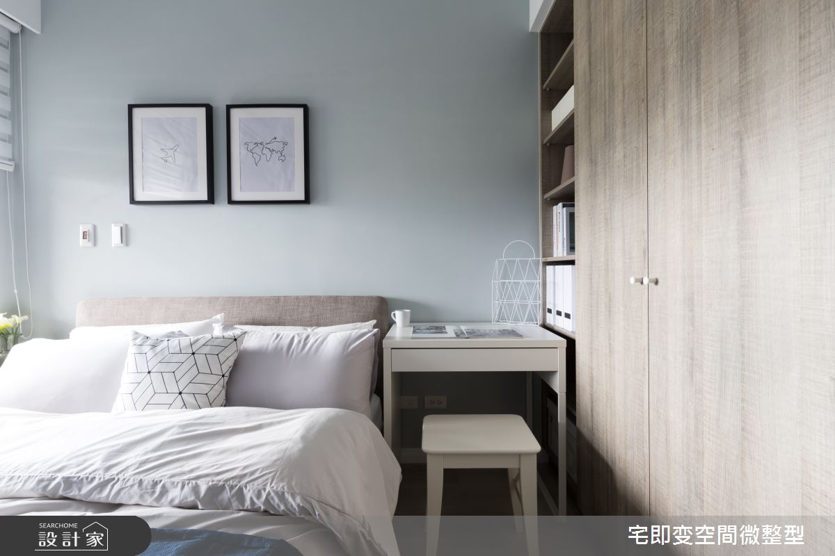 28坪新成屋(5年以下)＿北歐風臥室案例圖片＿宅即變空間微整型＿宅即變_31之21