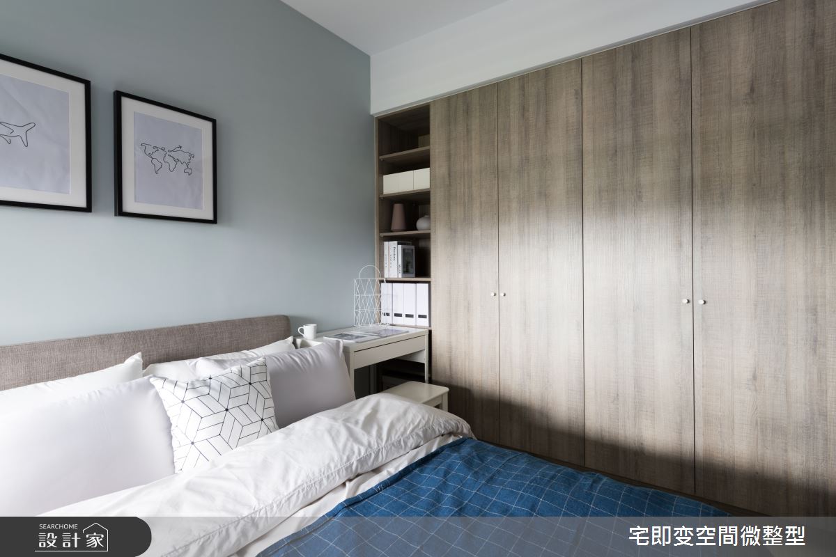 28坪新成屋(5年以下)＿北歐風臥室案例圖片＿宅即變空間微整型＿宅即變_31之22