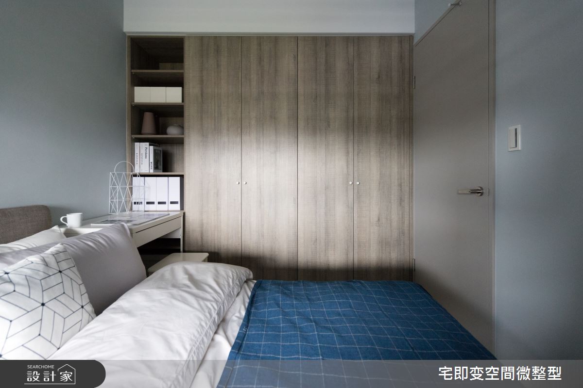 28坪新成屋(5年以下)＿北歐風臥室案例圖片＿宅即變空間微整型＿宅即變_31之23