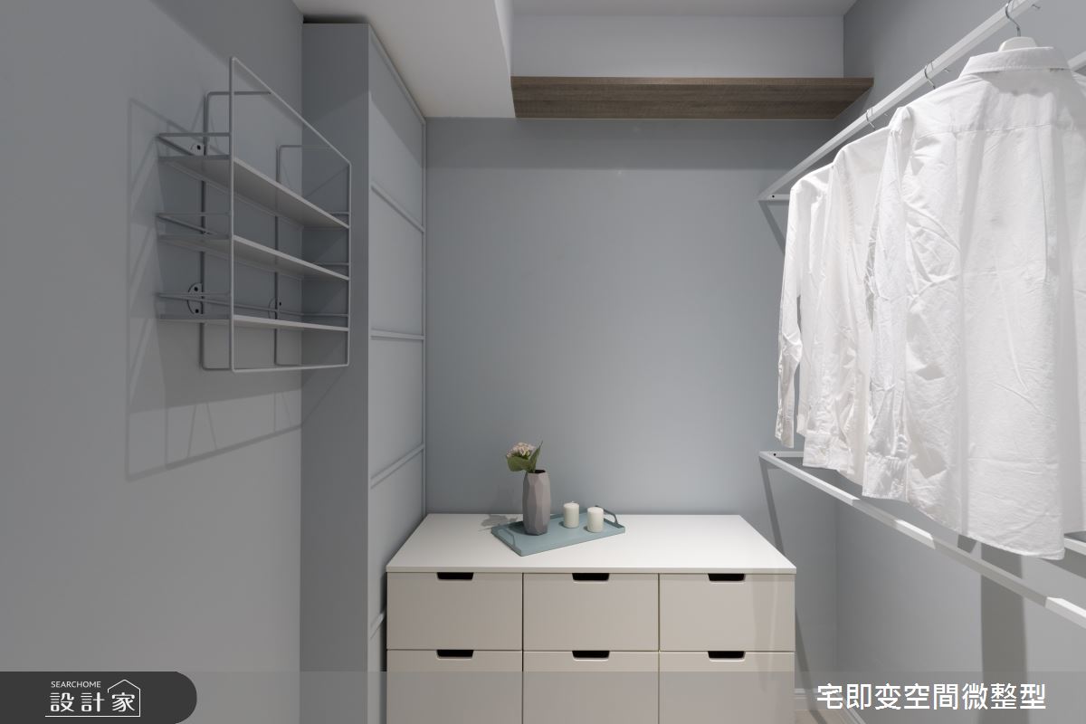 28坪新成屋(5年以下)＿北歐風更衣間案例圖片＿宅即變空間微整型＿宅即變_31之30