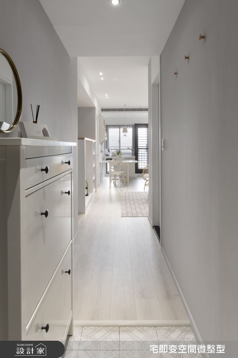 28坪新成屋(5年以下)＿美式風玄關案例圖片＿宅即變空間微整型＿宅即變_32之1