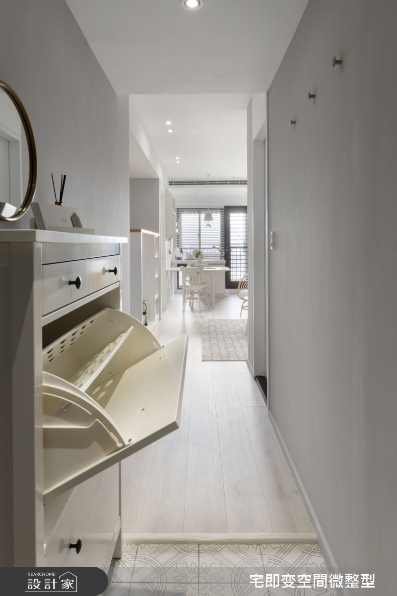 28坪新成屋(5年以下)＿美式風玄關案例圖片＿宅即變空間微整型＿宅即變_32之2