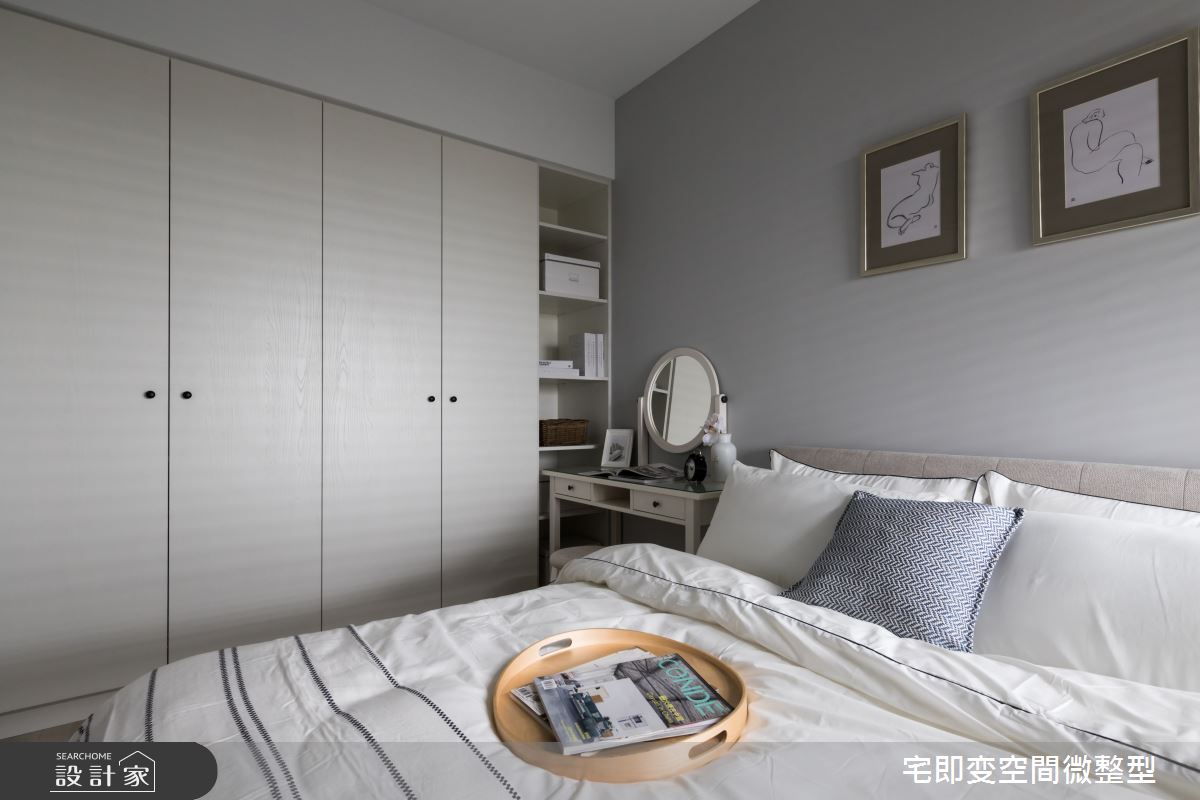28坪新成屋(5年以下)＿美式風臥室案例圖片＿宅即變空間微整型＿宅即變_32之14