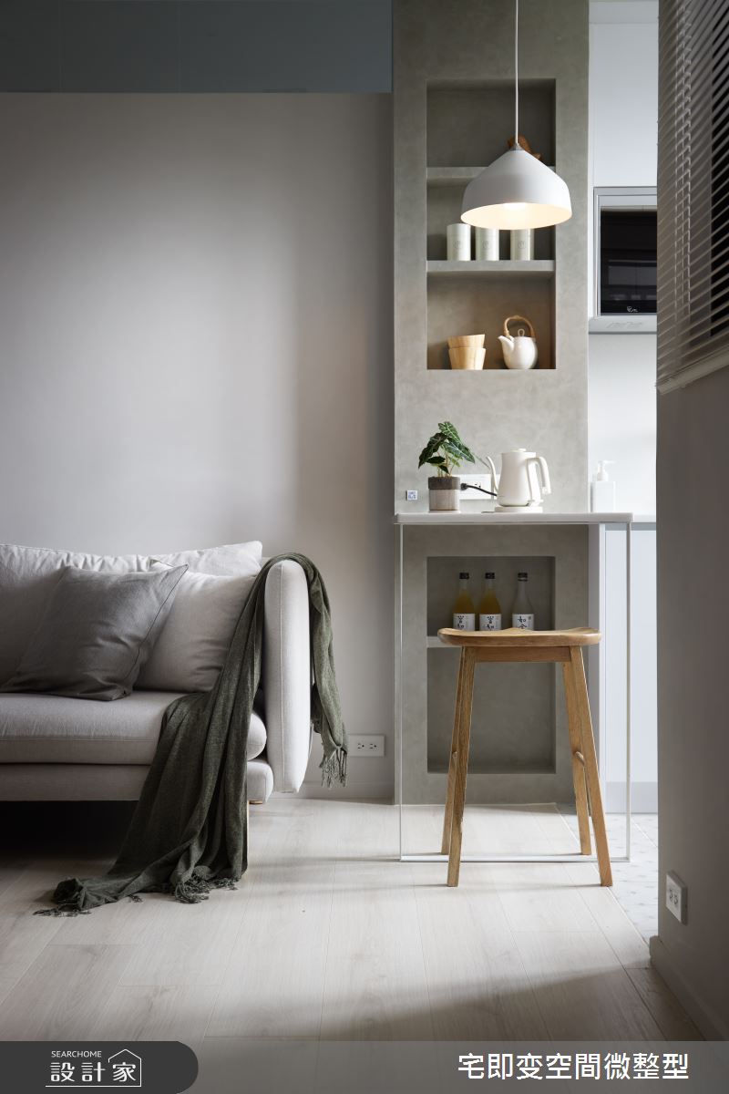 25坪新成屋(5年以下)＿北歐風客廳案例圖片＿宅即變空間微整型＿宅即變_33之7