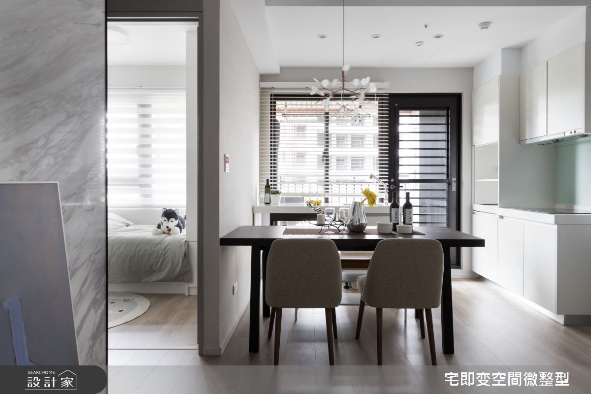 35坪新成屋(5年以下)＿時尚都會風餐廳案例圖片＿宅即變空間微整型＿宅即變_34之10