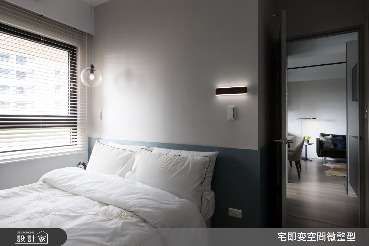 35坪新成屋(5年以下)＿時尚都會風臥室案例圖片＿宅即變空間微整型＿宅即變_34之11