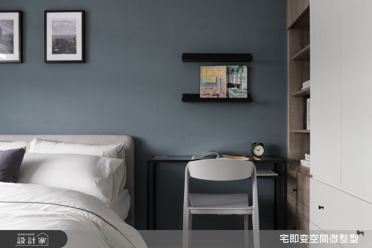24坪新成屋(5年以下)＿極簡都會風臥室案例圖片＿宅即變空間微整型＿宅即變_35之13