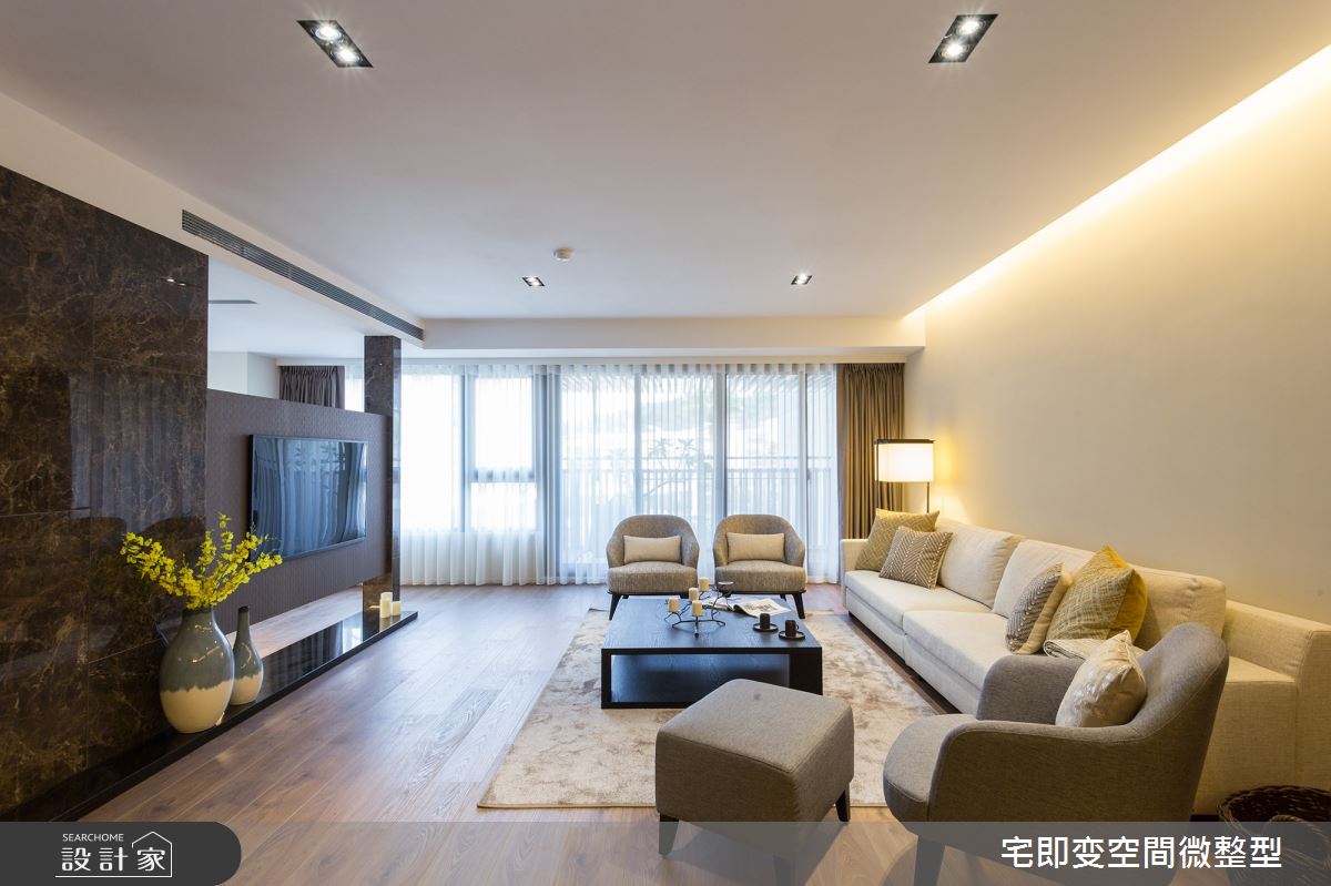 70坪新成屋(5年以下)＿人文禪風客廳案例圖片＿宅即變空間微整型＿宅即變_39之4