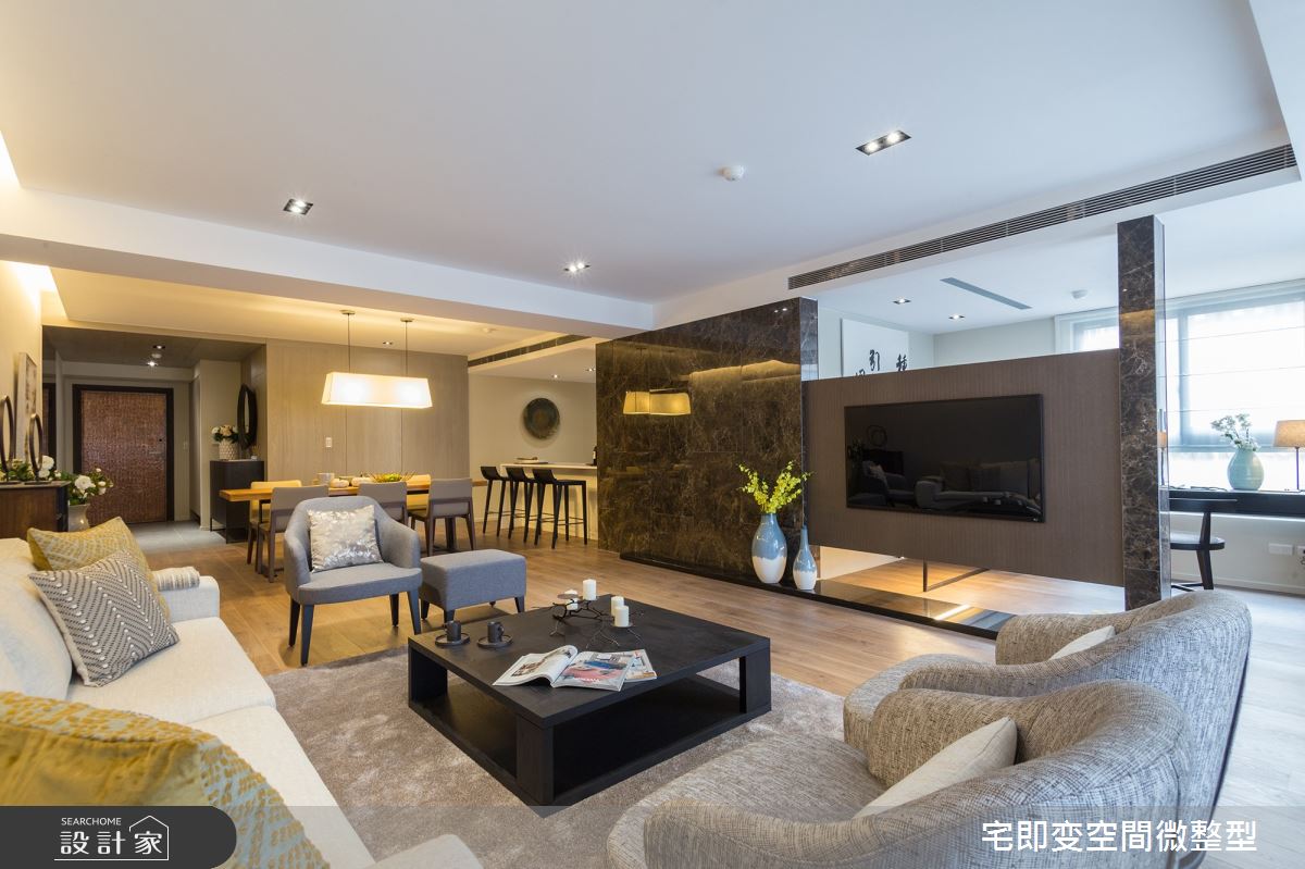 70坪新成屋(5年以下)＿人文禪風客廳案例圖片＿宅即變空間微整型＿宅即變_39之6