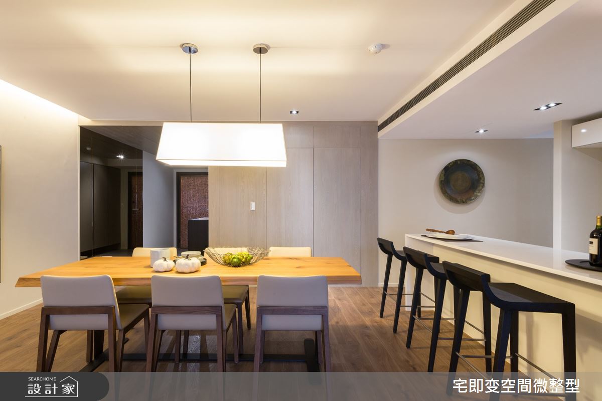 70坪新成屋(5年以下)＿人文禪風餐廳中島案例圖片＿宅即變空間微整型＿宅即變_39之8