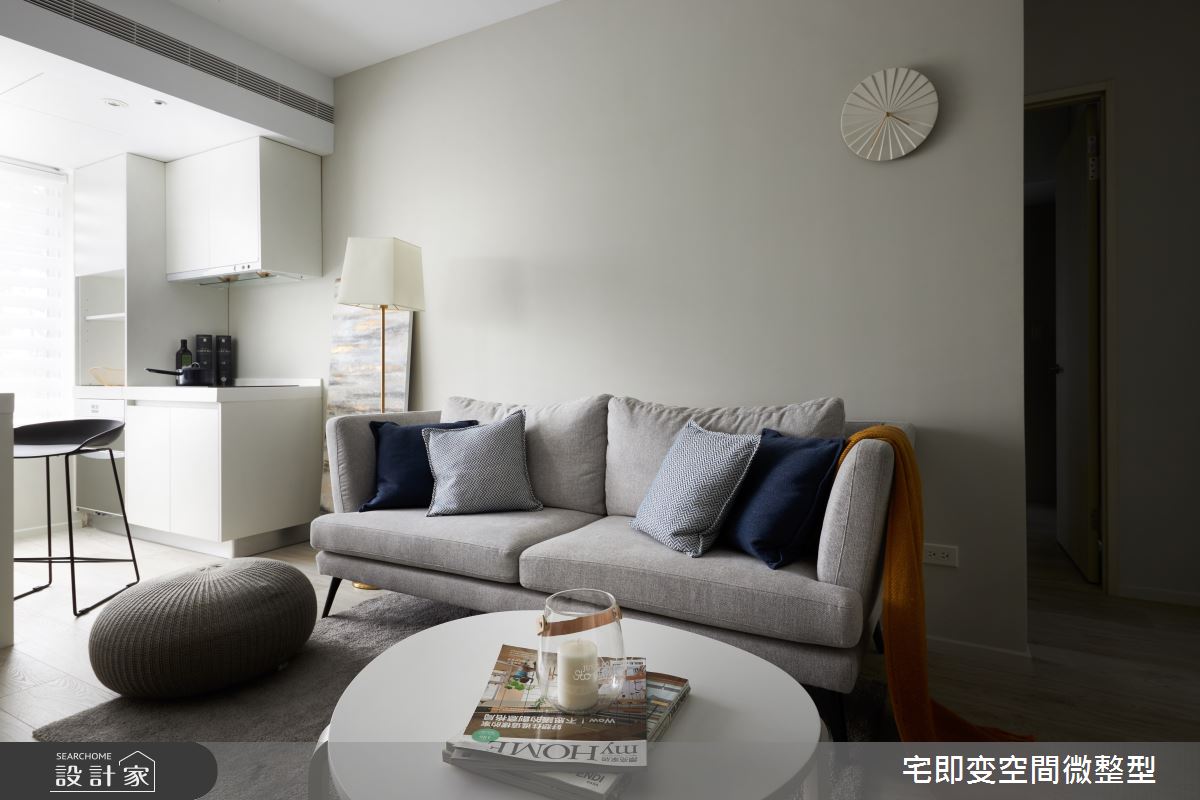 31坪新成屋(5年以下)＿現代風客廳餐廳廚房吧檯案例圖片＿宅即變空間微整型＿宅即變_40之3