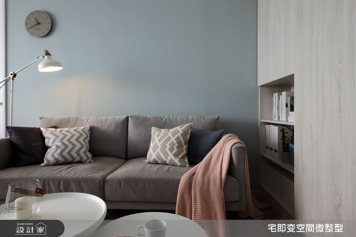 23坪新成屋(5年以下)＿北歐風客廳案例圖片＿宅即變空間微整型＿宅即變_41之6