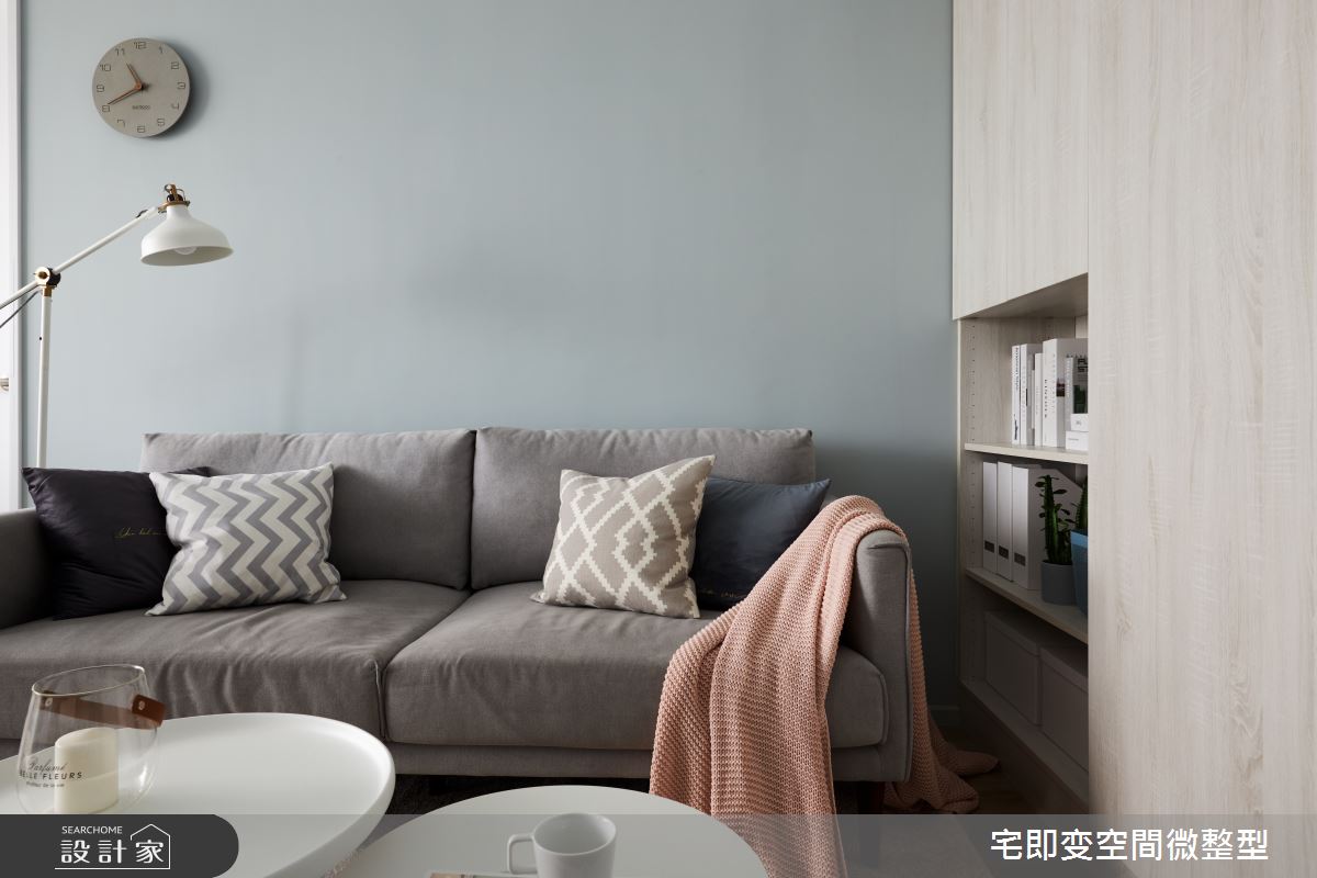 23坪新成屋(5年以下)＿北歐風客廳案例圖片＿宅即變空間微整型＿宅即變_41之7