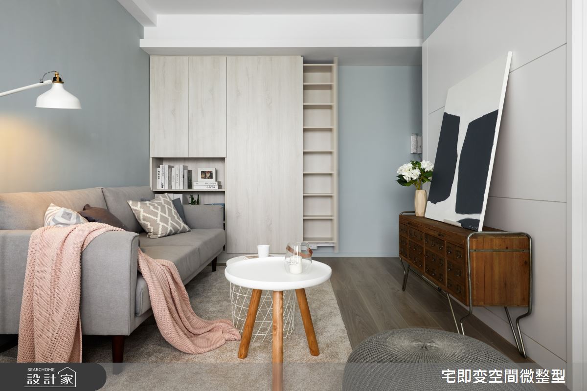 23坪新成屋(5年以下)＿北歐風客廳案例圖片＿宅即變空間微整型＿宅即變_41之9