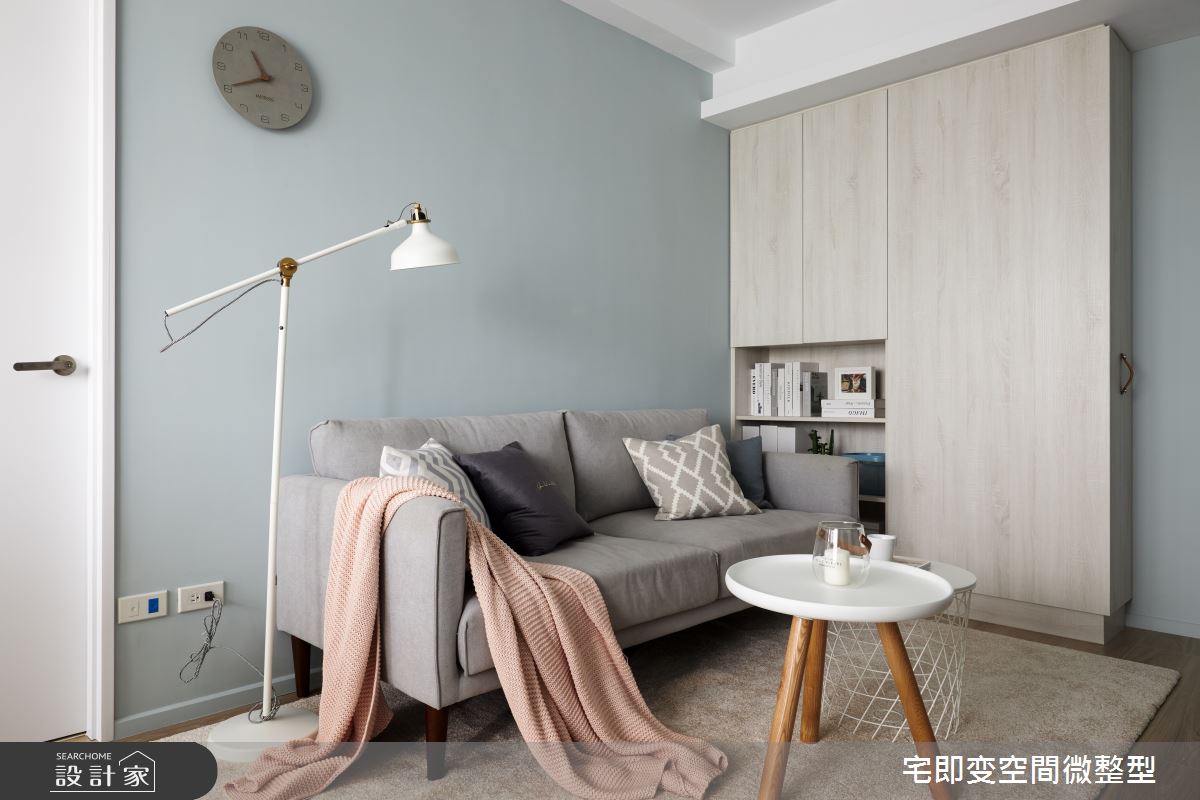 23坪新成屋(5年以下)＿北歐風客廳案例圖片＿宅即變空間微整型＿宅即變_41之8