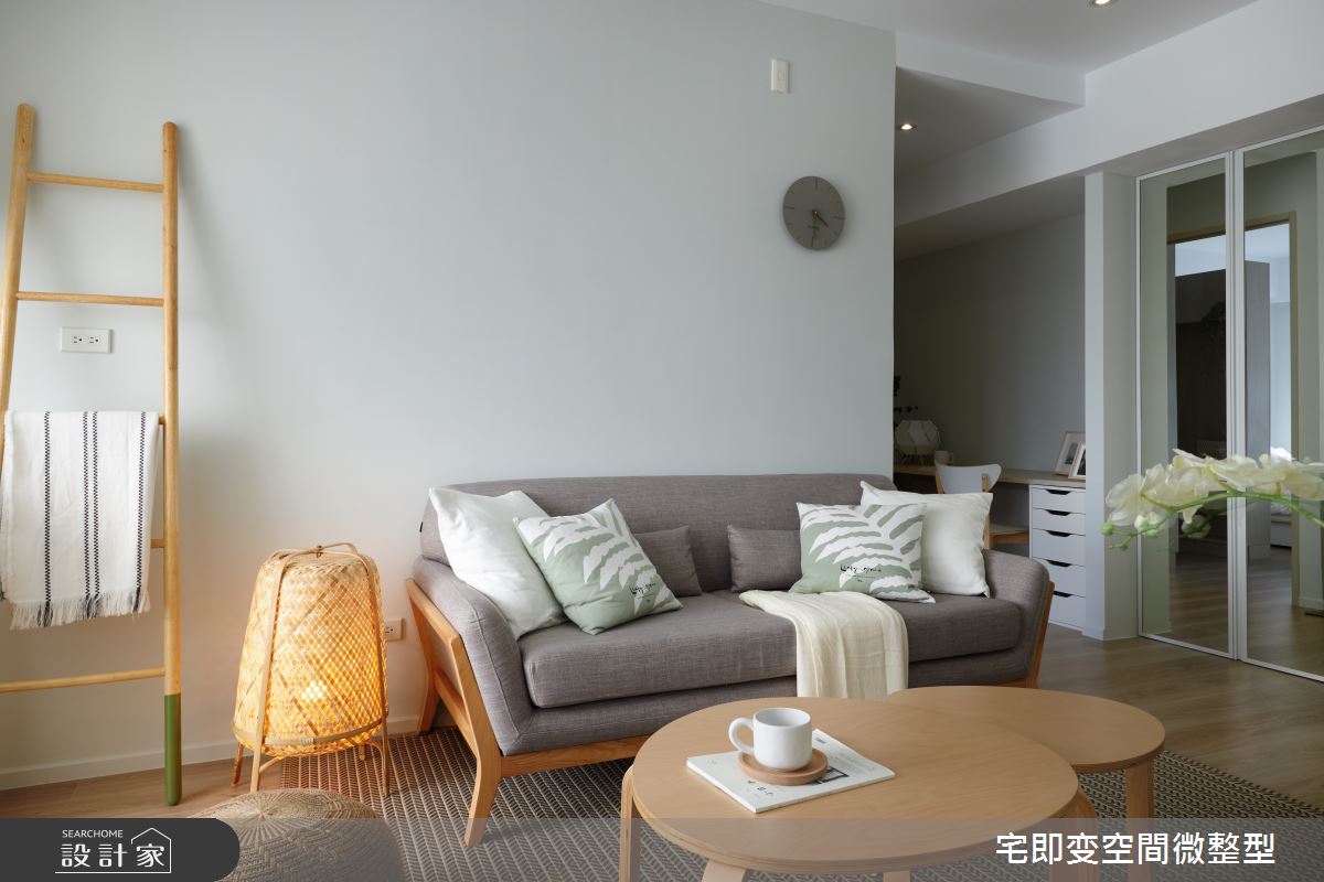 26坪新成屋(5年以下)＿簡約風客廳餐廳中島案例圖片＿宅即變空間微整型＿宅即變_42之4