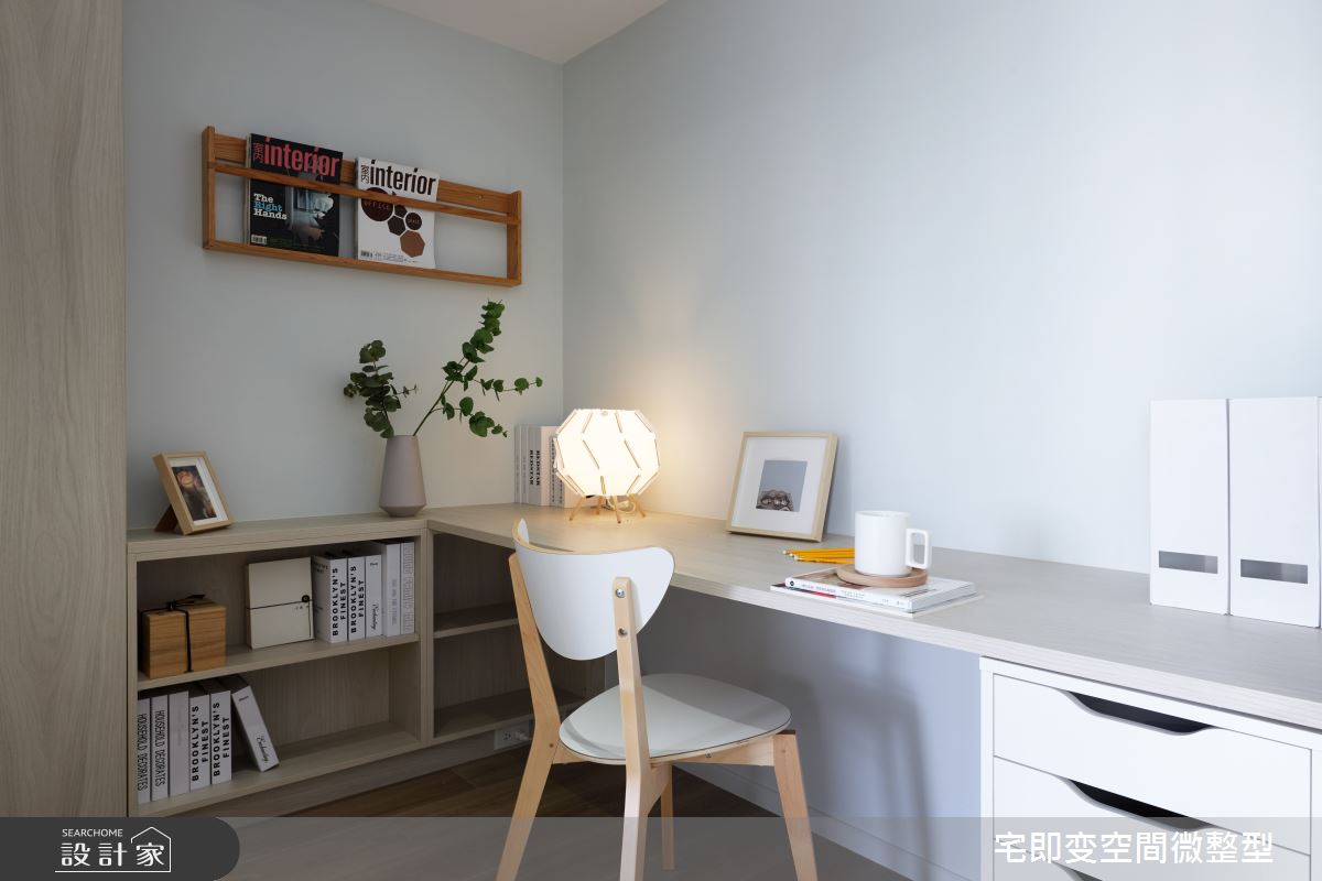 26坪新成屋(5年以下)＿簡約風書房案例圖片＿宅即變空間微整型＿宅即變_42之10