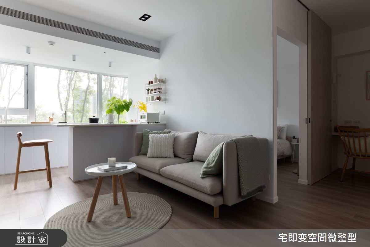 新成屋(5年以下)＿木質風客廳案例圖片＿宅即變空間微整型＿宅即變_44之11