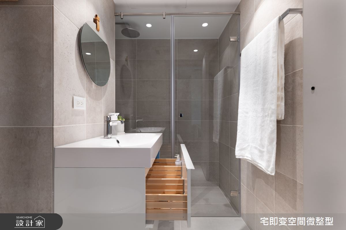 新成屋(5年以下)＿木質風浴室案例圖片＿宅即變空間微整型＿宅即變_44之36
