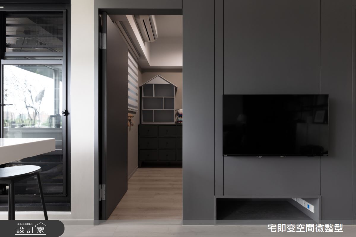 23坪新成屋(5年以下)＿北歐風客廳案例圖片＿宅即變空間微整型＿宅即變_45之5