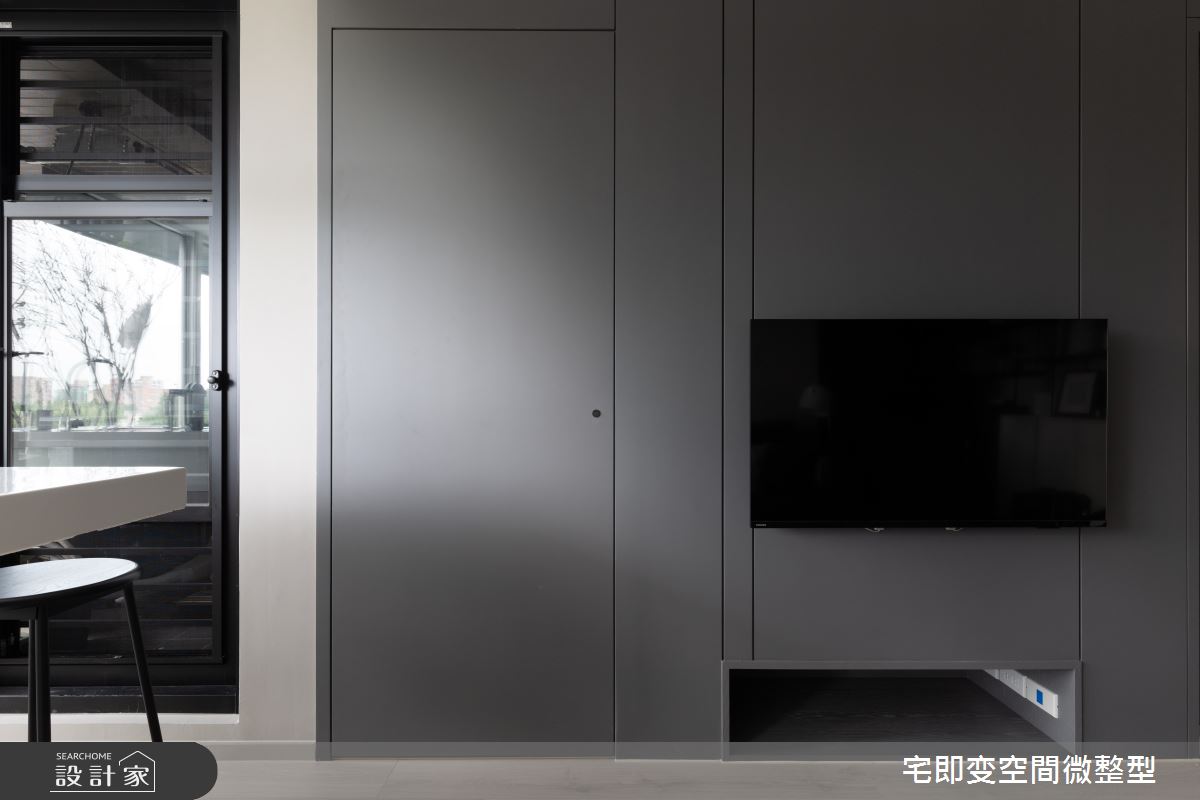 23坪新成屋(5年以下)＿北歐風客廳案例圖片＿宅即變空間微整型＿宅即變_45之6