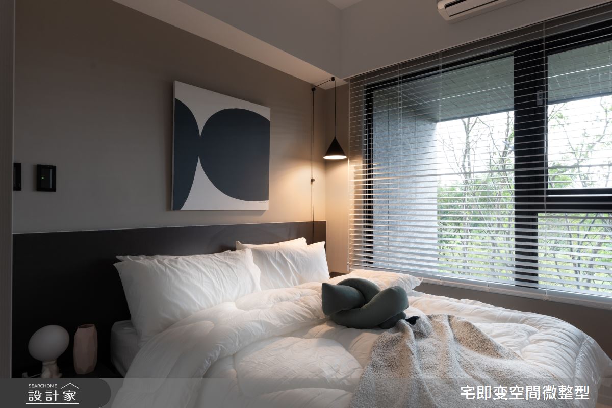 23坪新成屋(5年以下)＿北歐風臥室案例圖片＿宅即變空間微整型＿宅即變_45之23