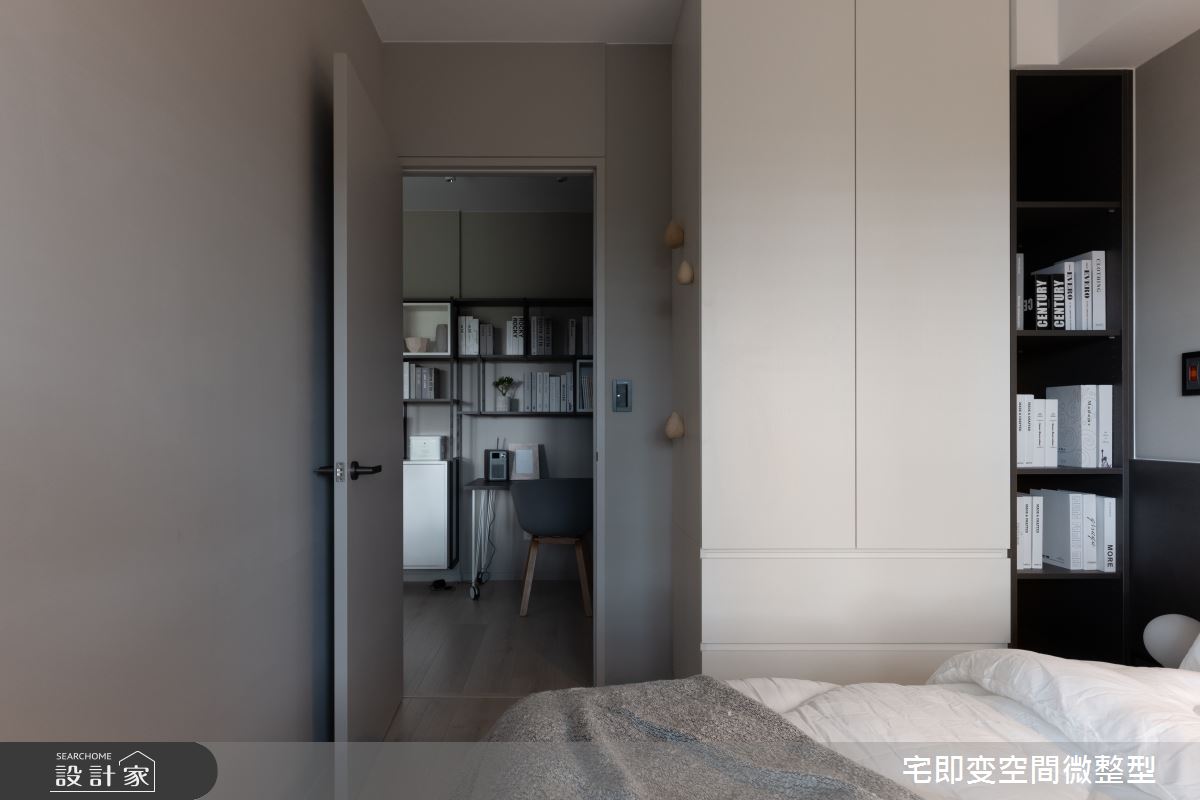 23坪新成屋(5年以下)＿北歐風臥室案例圖片＿宅即變空間微整型＿宅即變_45之26