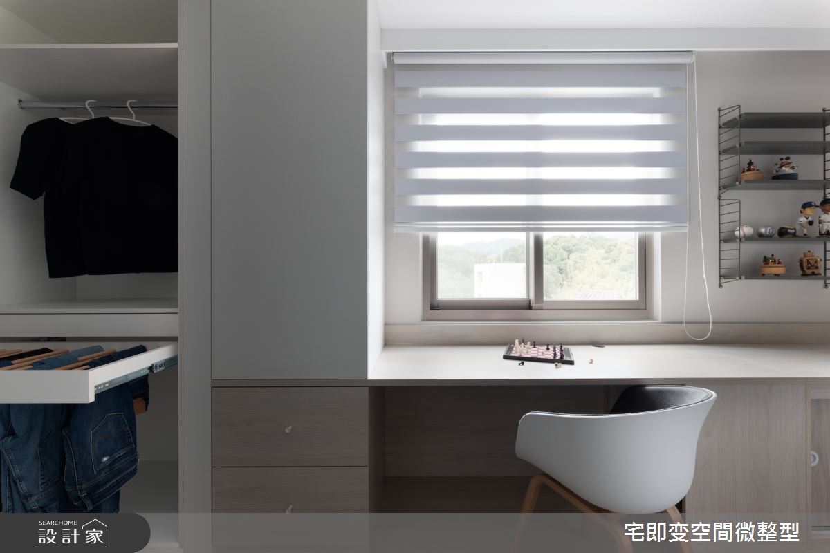 35坪老屋(16~30年)＿簡約風臥室更衣間案例圖片＿宅即變空間微整型＿宅即變_46之37