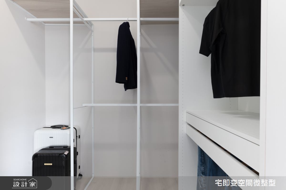 35坪老屋(16~30年)＿簡約風臥室更衣間案例圖片＿宅即變空間微整型＿宅即變_46之38