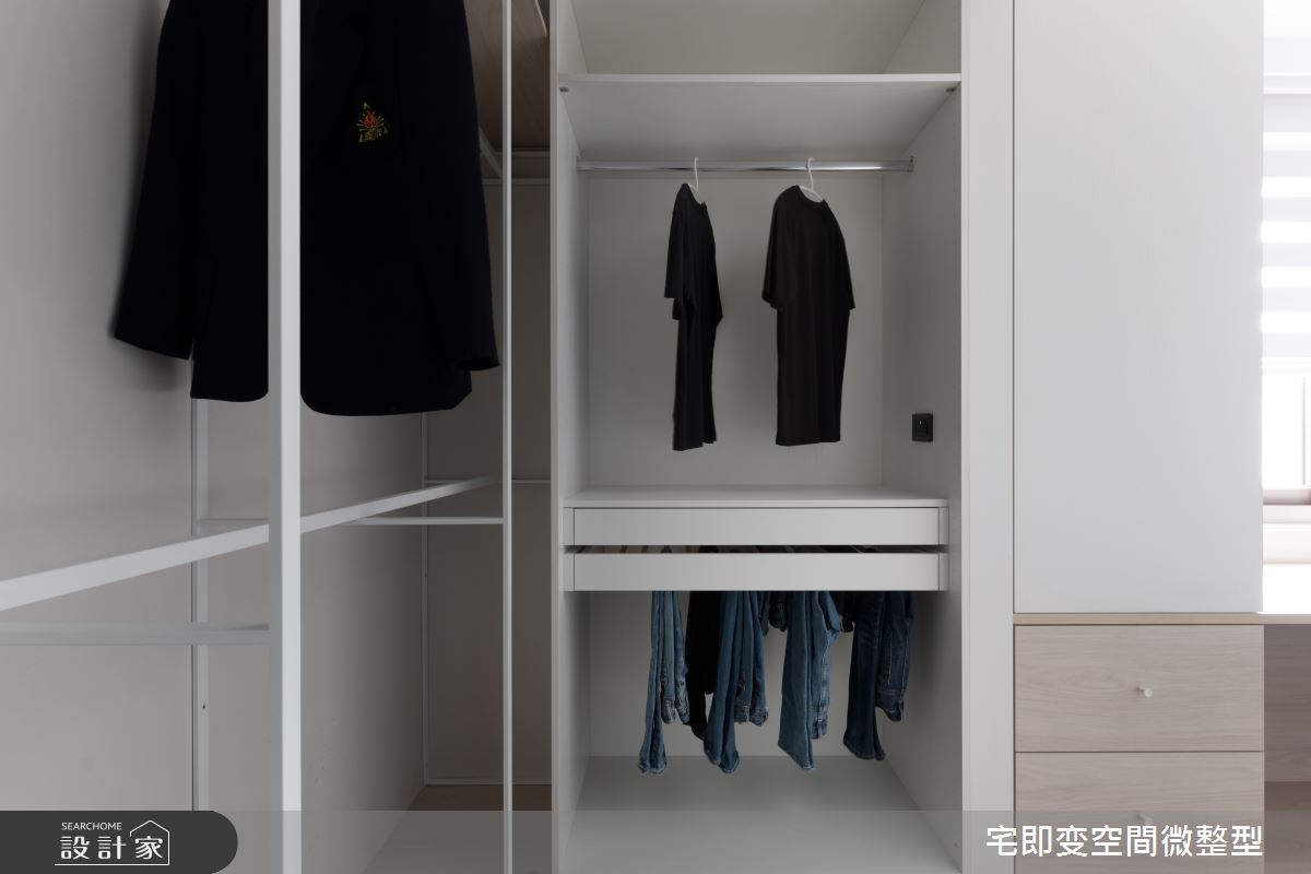 35坪老屋(16~30年)＿簡約風臥室更衣間案例圖片＿宅即變空間微整型＿宅即變_46之39