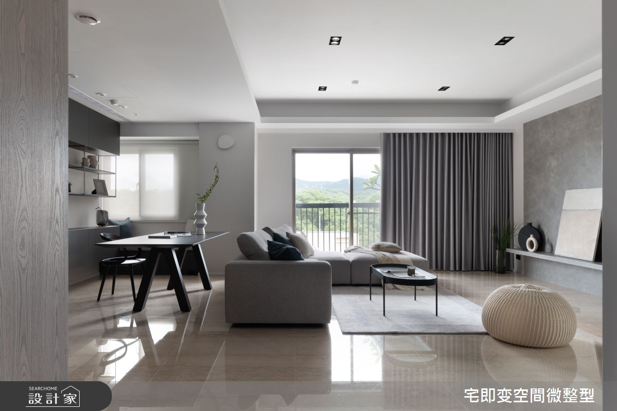 35坪老屋(16~30年)＿現代風客廳案例圖片＿宅即變空間微整型＿宅即變_47之1