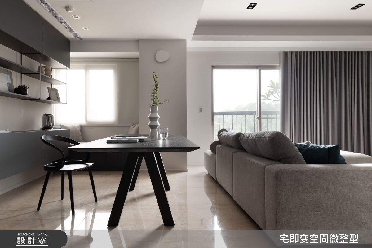 35坪老屋(16~30年)＿現代風書房工作區案例圖片＿宅即變空間微整型＿宅即變_47之18