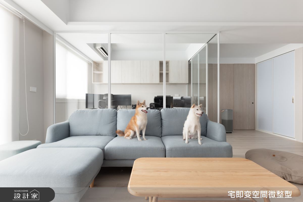 25坪中古屋(5~15年)＿北歐風客廳案例圖片＿宅即變空間微整型＿宅即變_48之6
