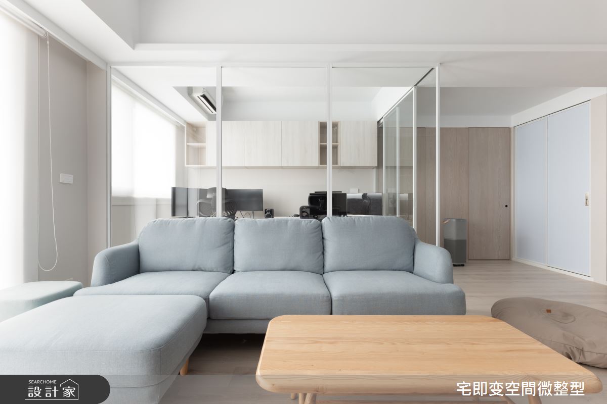 25坪中古屋(5~15年)＿北歐風客廳案例圖片＿宅即變空間微整型＿宅即變_48之7