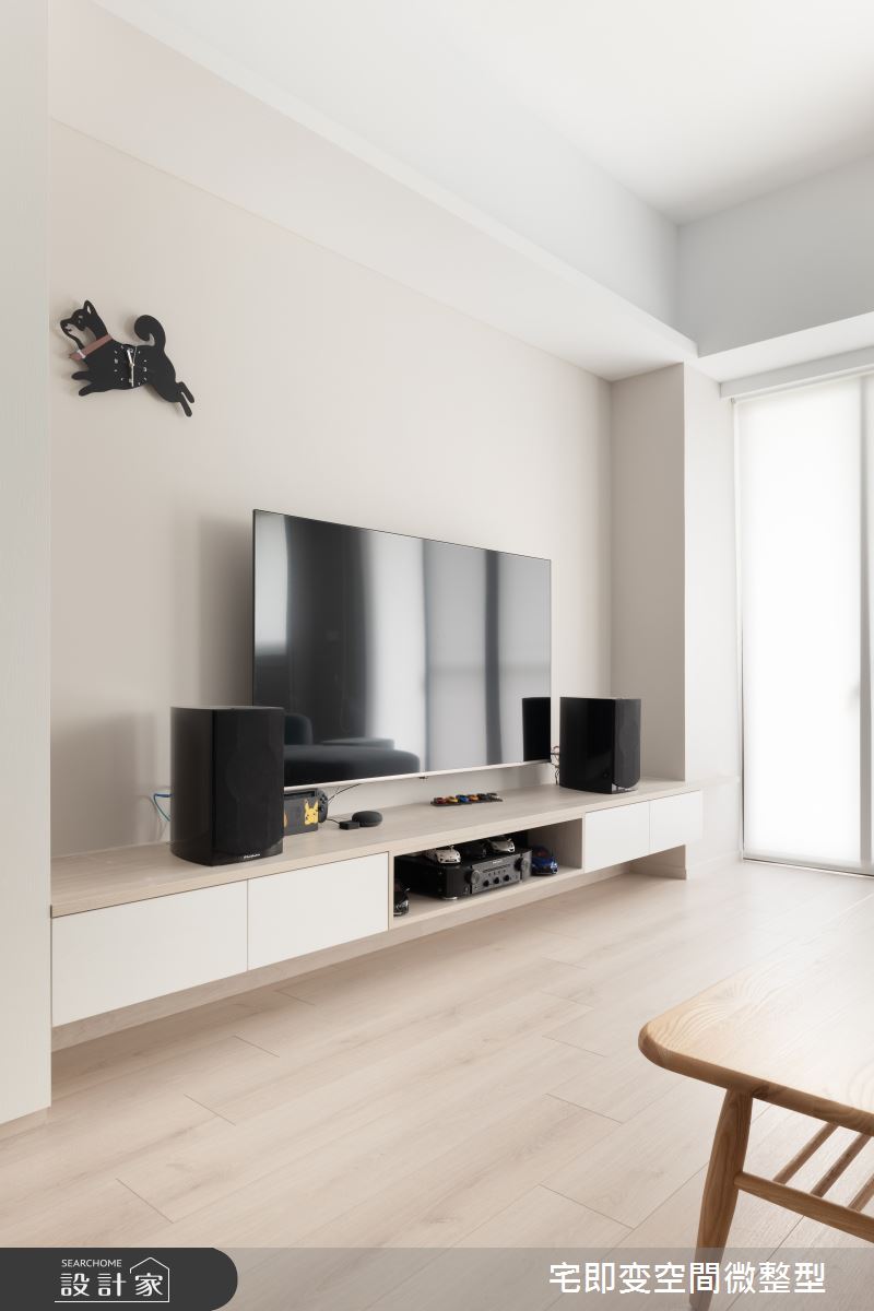 25坪中古屋(5~15年)＿北歐風客廳案例圖片＿宅即變空間微整型＿宅即變_48之11