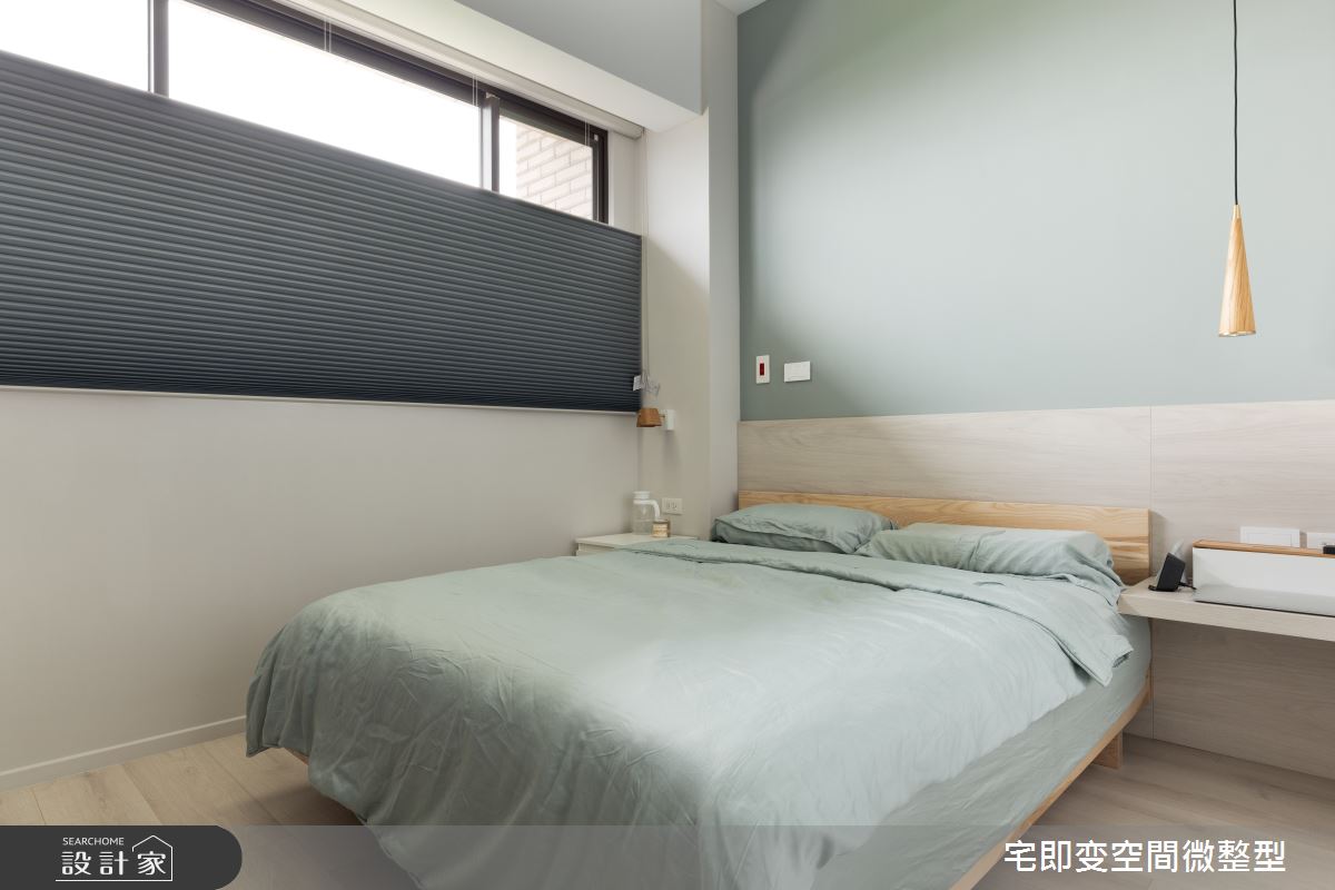 25坪中古屋(5~15年)＿北歐風臥室案例圖片＿宅即變空間微整型＿宅即變_48之27
