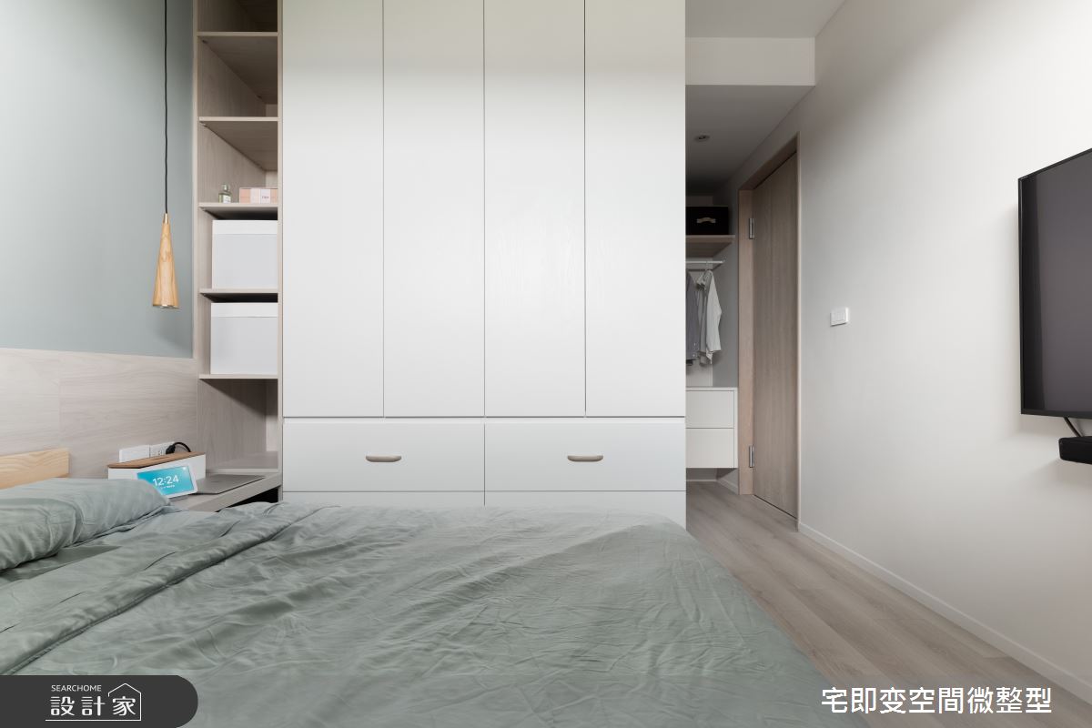 25坪中古屋(5~15年)＿北歐風臥室案例圖片＿宅即變空間微整型＿宅即變_48之30