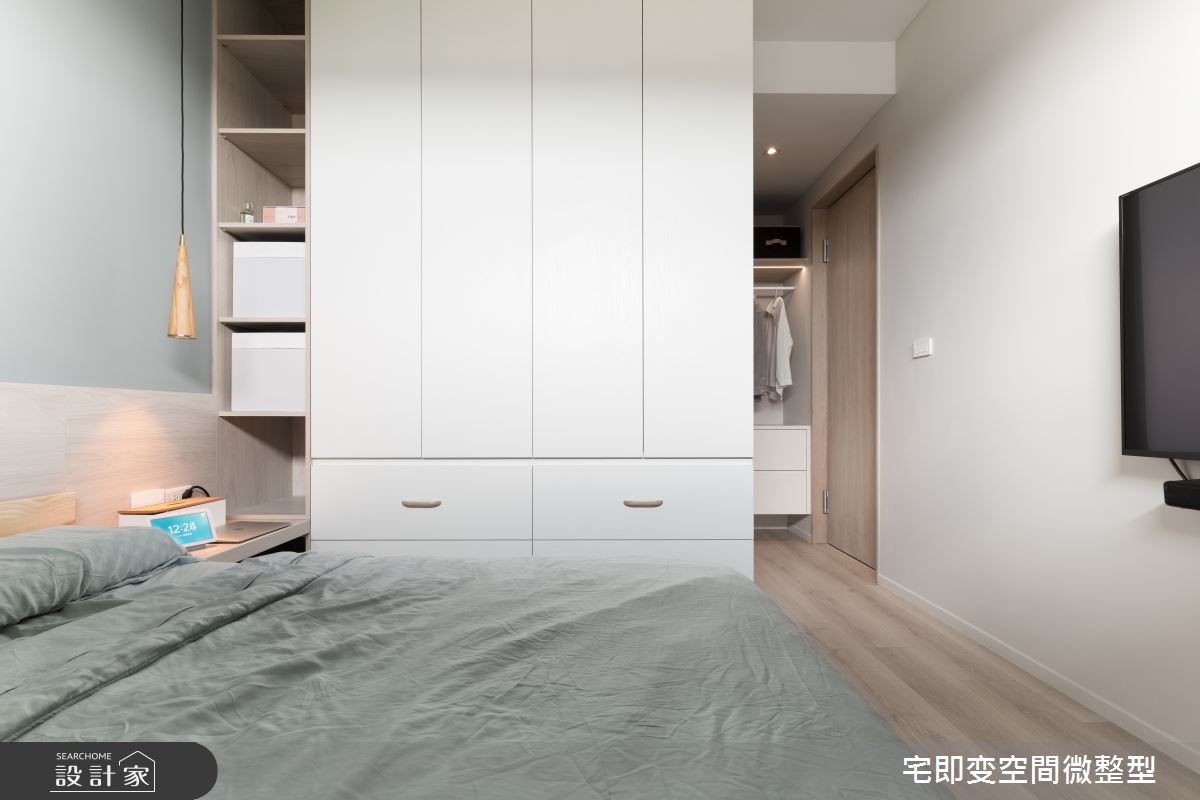 25坪中古屋(5~15年)＿北歐風臥室案例圖片＿宅即變空間微整型＿宅即變_48之31