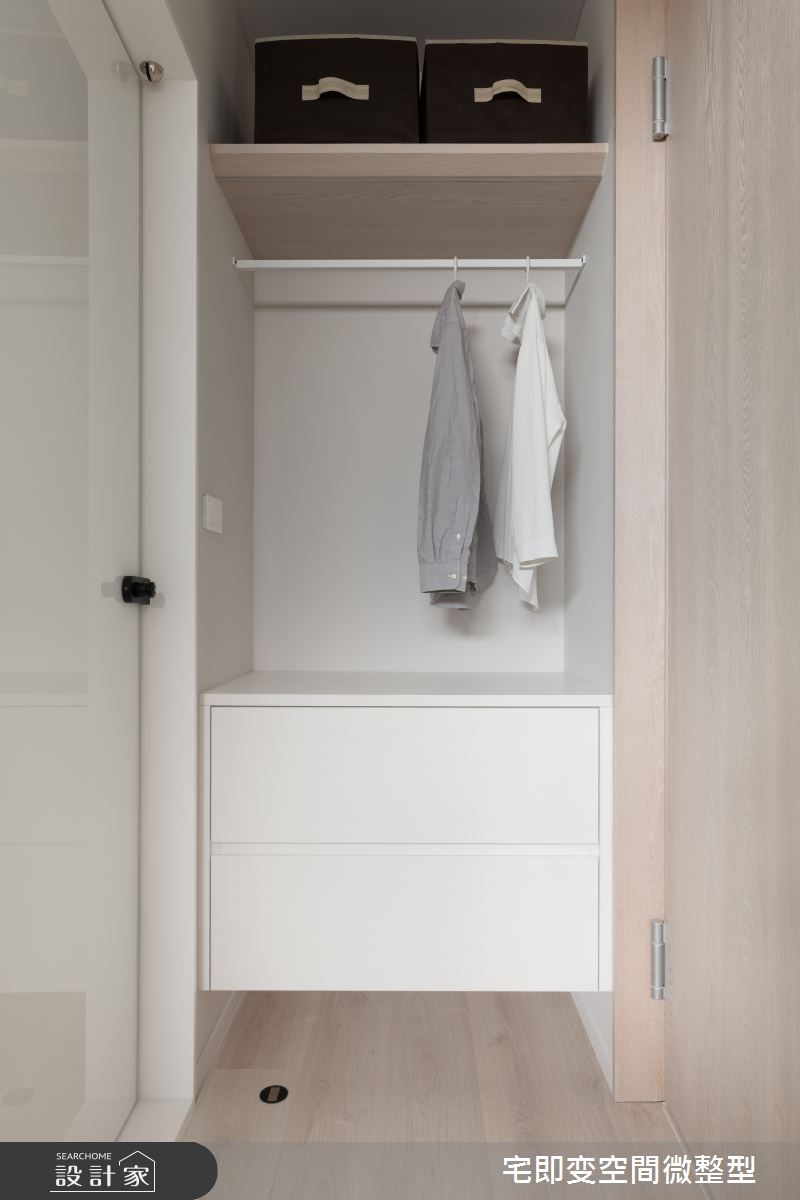 25坪中古屋(5~15年)＿北歐風更衣間案例圖片＿宅即變空間微整型＿宅即變_48之32