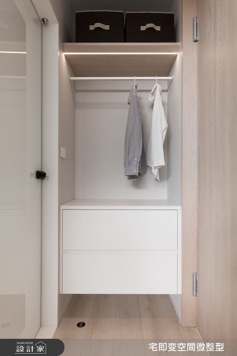 25坪中古屋(5~15年)＿北歐風更衣間案例圖片＿宅即變空間微整型＿宅即變_48之33