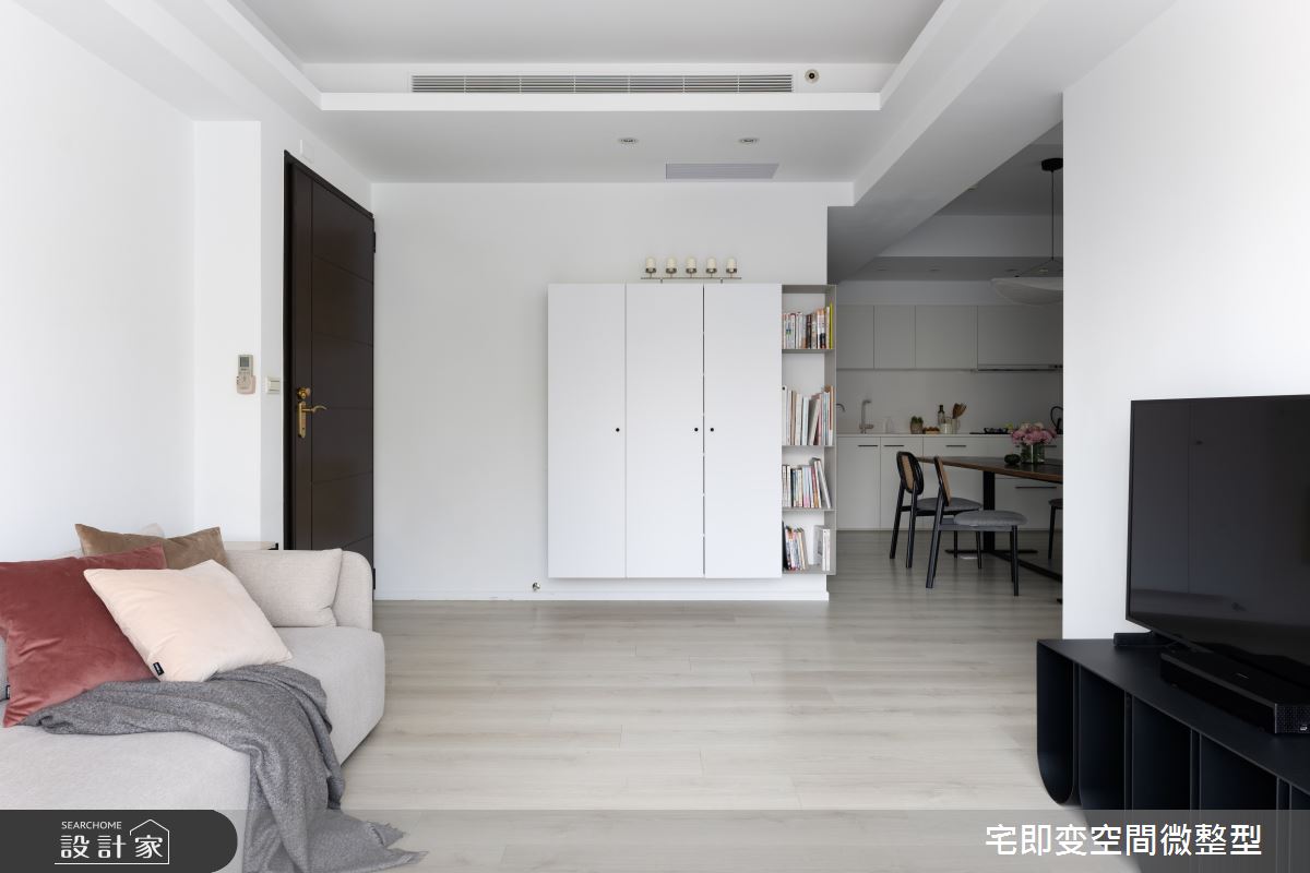 32坪中古屋(5~15年)＿日式無印風玄關客廳案例圖片＿宅即變空間微整型＿宅即變_49之1