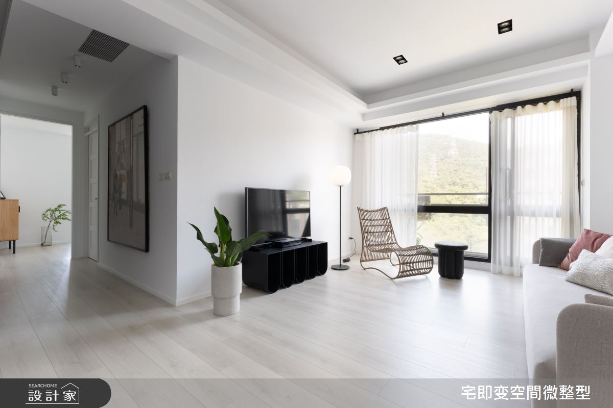 32坪中古屋(5~15年)＿日式無印風客廳案例圖片＿宅即變空間微整型＿宅即變_49之4
