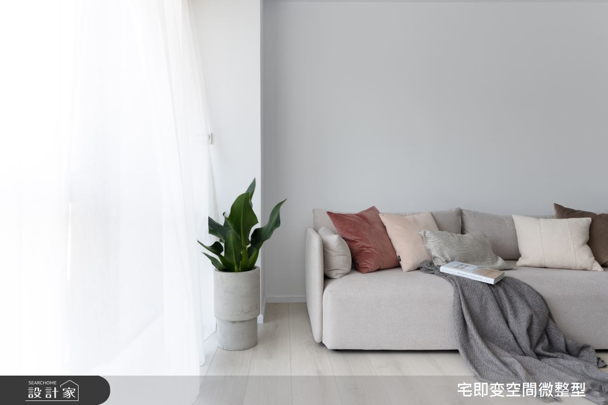 32坪中古屋(5~15年)＿日式無印風客廳案例圖片＿宅即變空間微整型＿宅即變_49之8