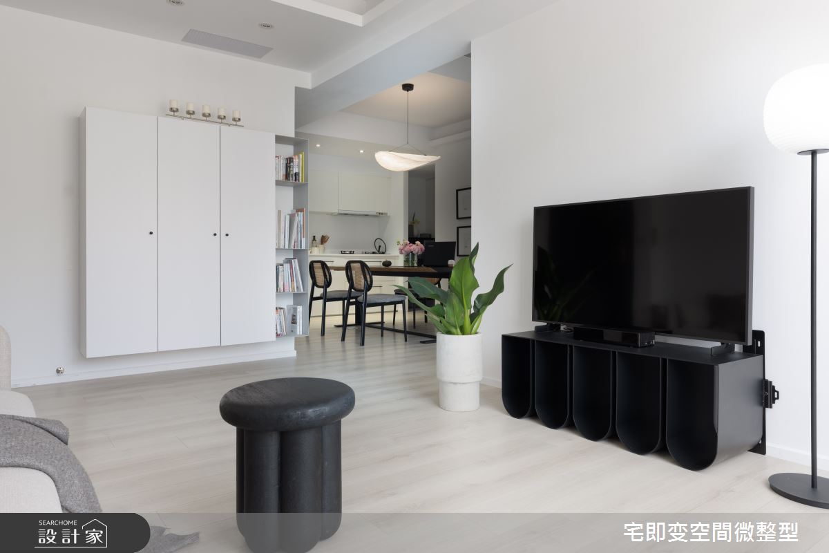 32坪中古屋(5~15年)＿日式無印風客廳案例圖片＿宅即變空間微整型＿宅即變_49之9